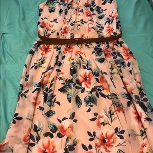 Junior Floral Dress